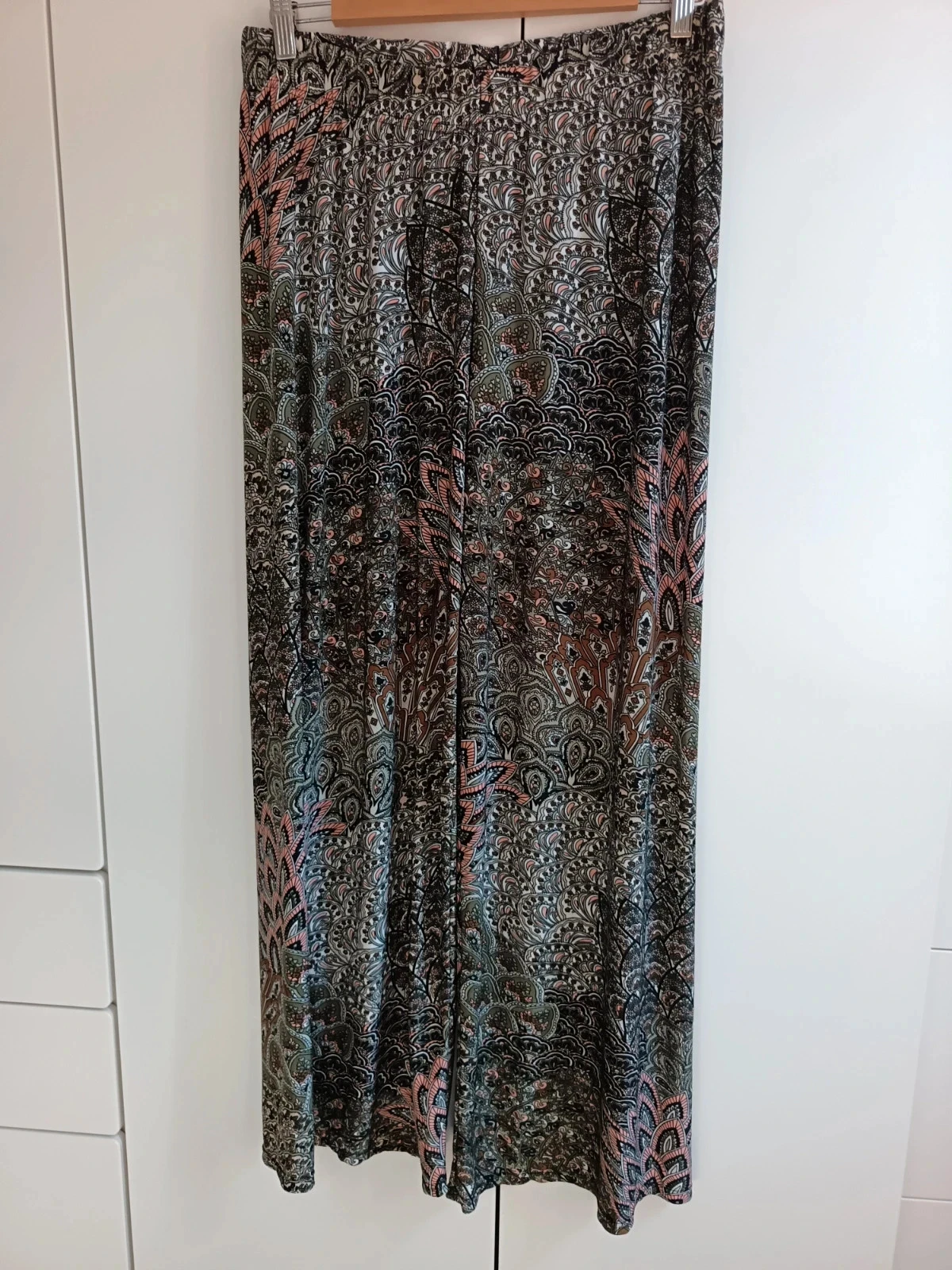 Pantalon palazzo femme xl xxl imprimé